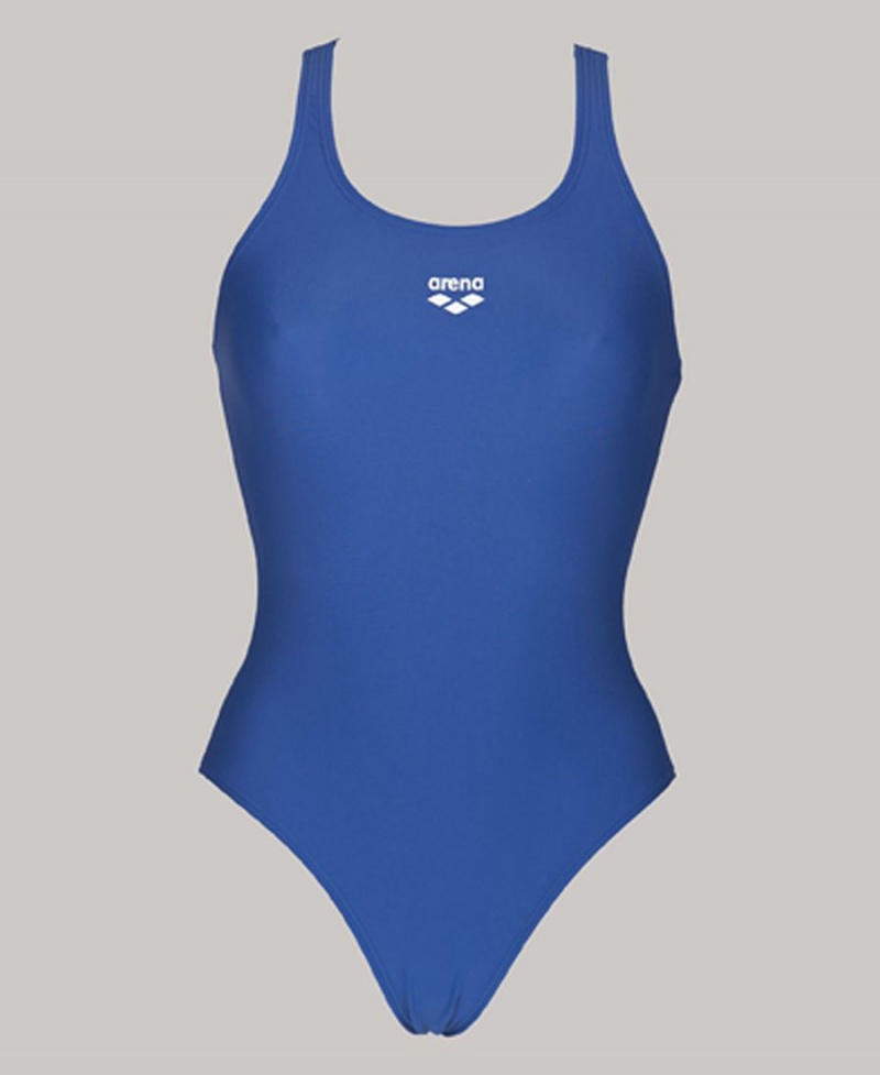 Maillot de Bain Arena LTS Swim-Pro Back Bleu Femme | KNZ-44151322