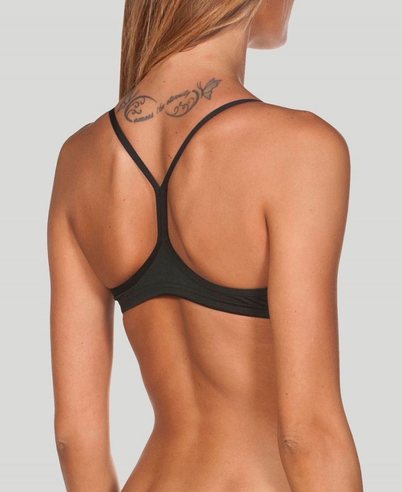 Haut de Bikini Arena BE Bandeau Noir Femme | MHT-09204157