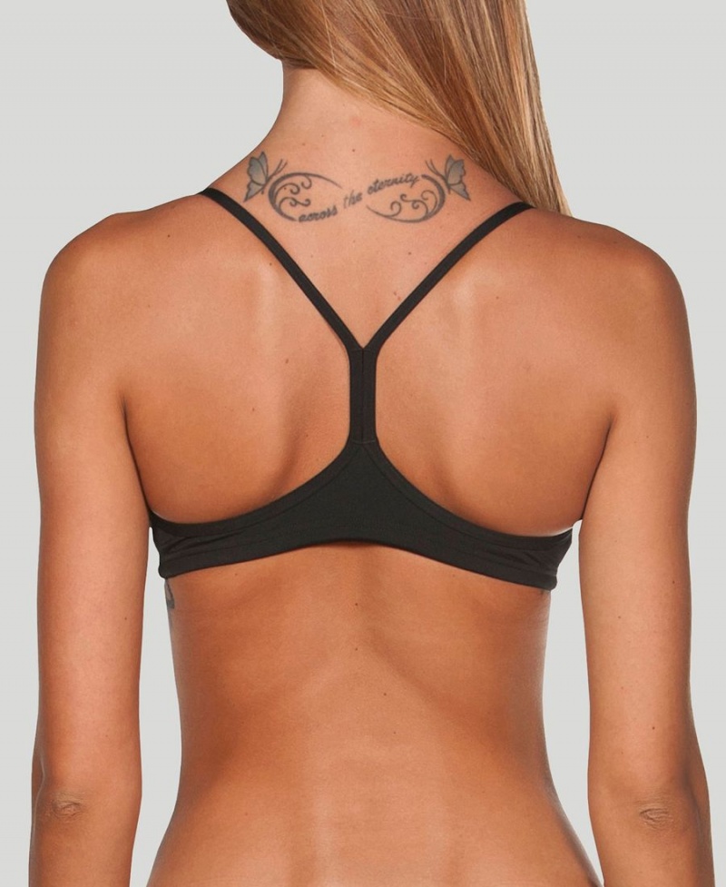 Haut de Bikini Arena BE Bandeau Noir Femme | MHT-09204157