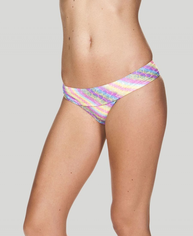 Bas de Bikini Arena Desires Violette Multicolore Femme | NFC-23429243