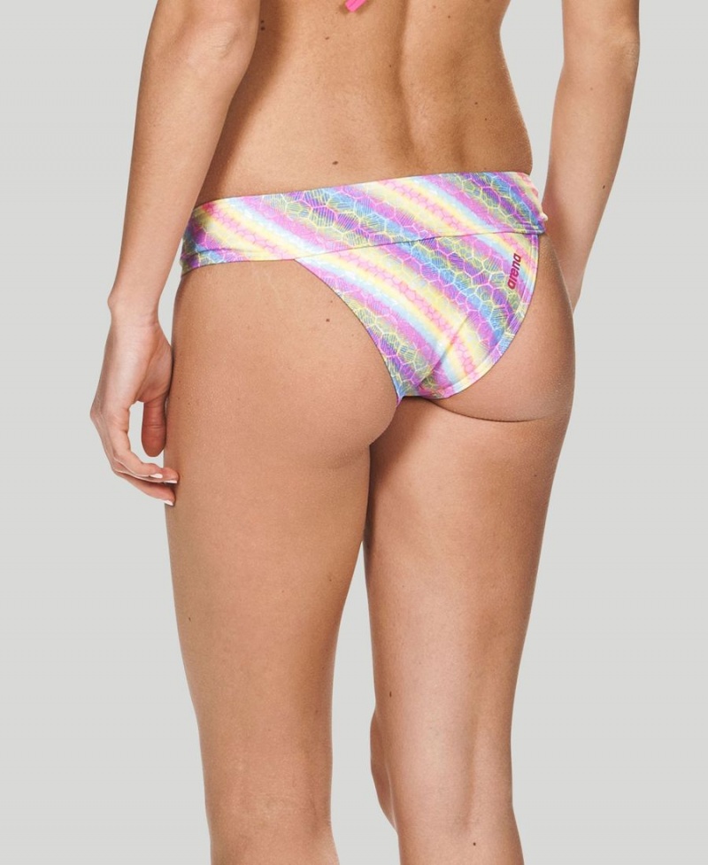 Bas de Bikini Arena Desires Violette Multicolore Femme | NFC-23429243