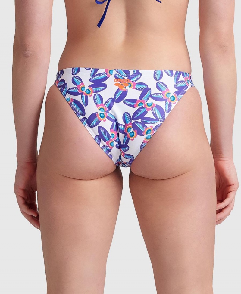 Bas de Bikini Arena Allover Bleu Multicolore Femme | KNZ-22153181