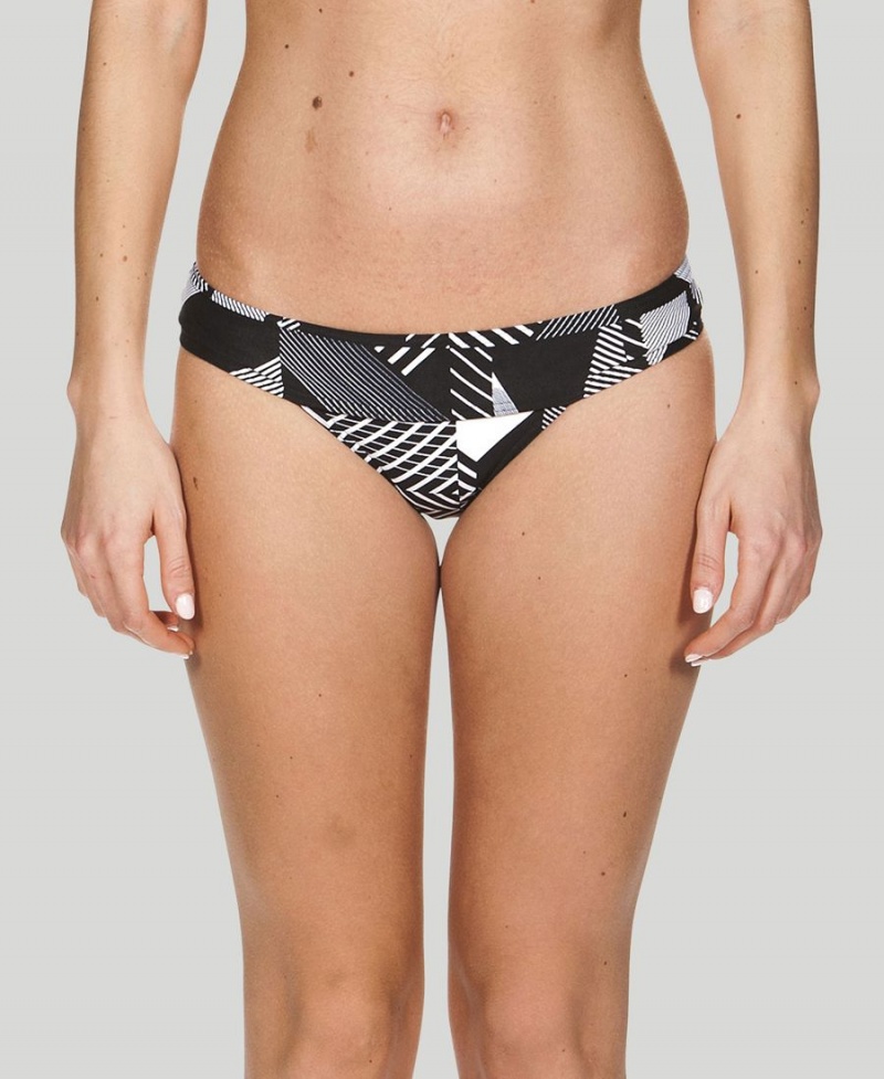 Bas de Bikini Arena Desires Noir Blanche Femme | HEP-37623810