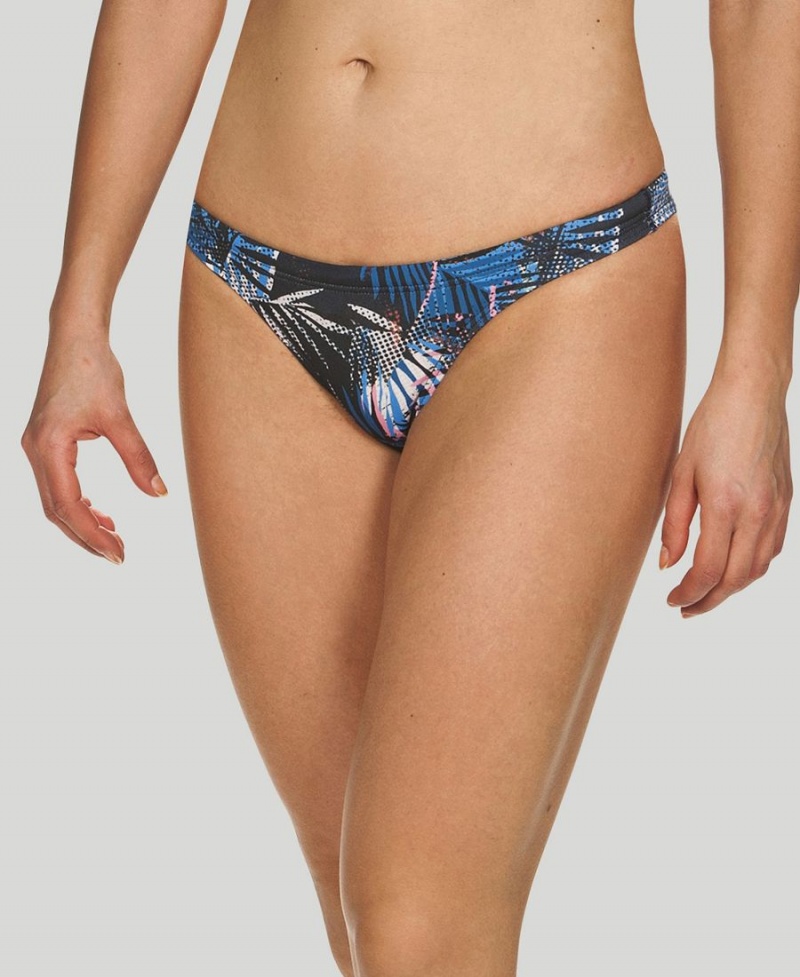 Bas de Bikini Arena Floral Allover Bleu Marine Multicolore Femme | HUH-38952472