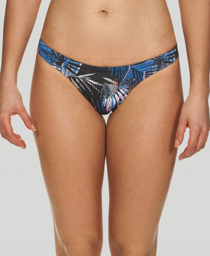 Bas de Bikini Arena Floral Allover Bleu Marine Multicolore Femme | HUH-38952472