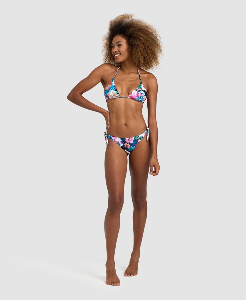 Maillot de Bain Arena Allover Triangle Rose Multicolore Femme | JBH-37870845