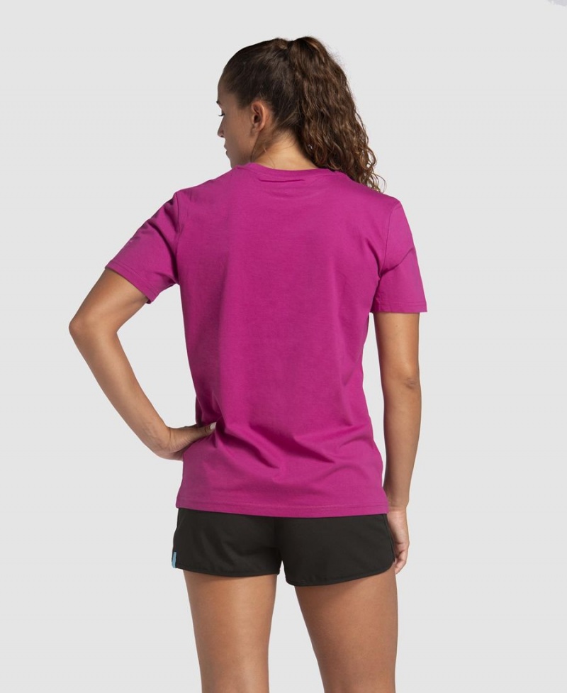 T-Shirt Arena Breast Cancer Awareness Collection Violette Femme | JLP-89148774