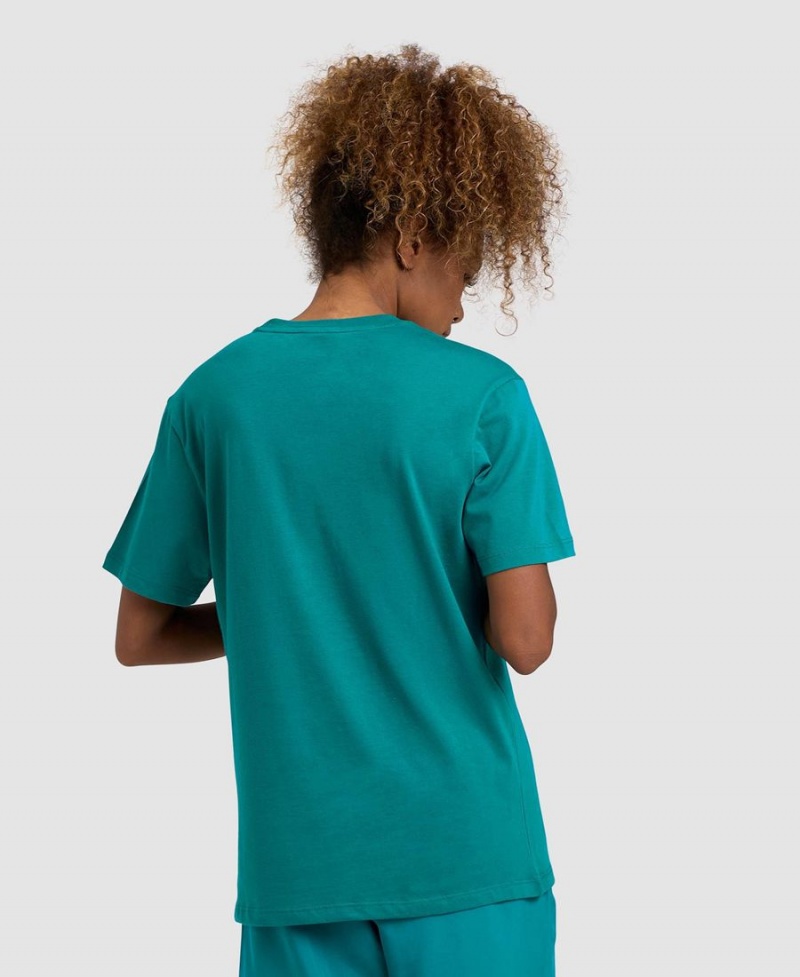 T-Shirt Arena Team Panel Vert Femme | WVE-72181453