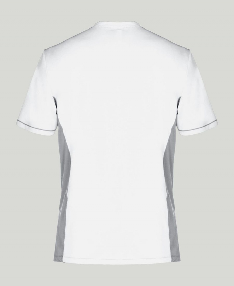 T-Shirt Arena Team Line Tech Corta Sleeve Blanche Femme | MZE-27380174