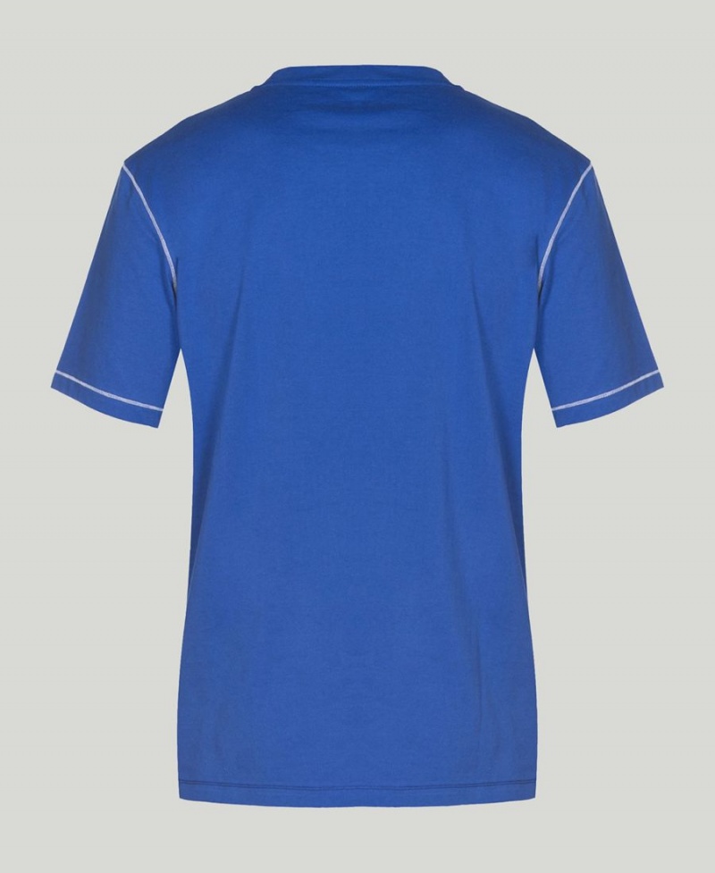 T-Shirt Arena Team Line Corta Sleeve Bleu Femme | NTM-20112295