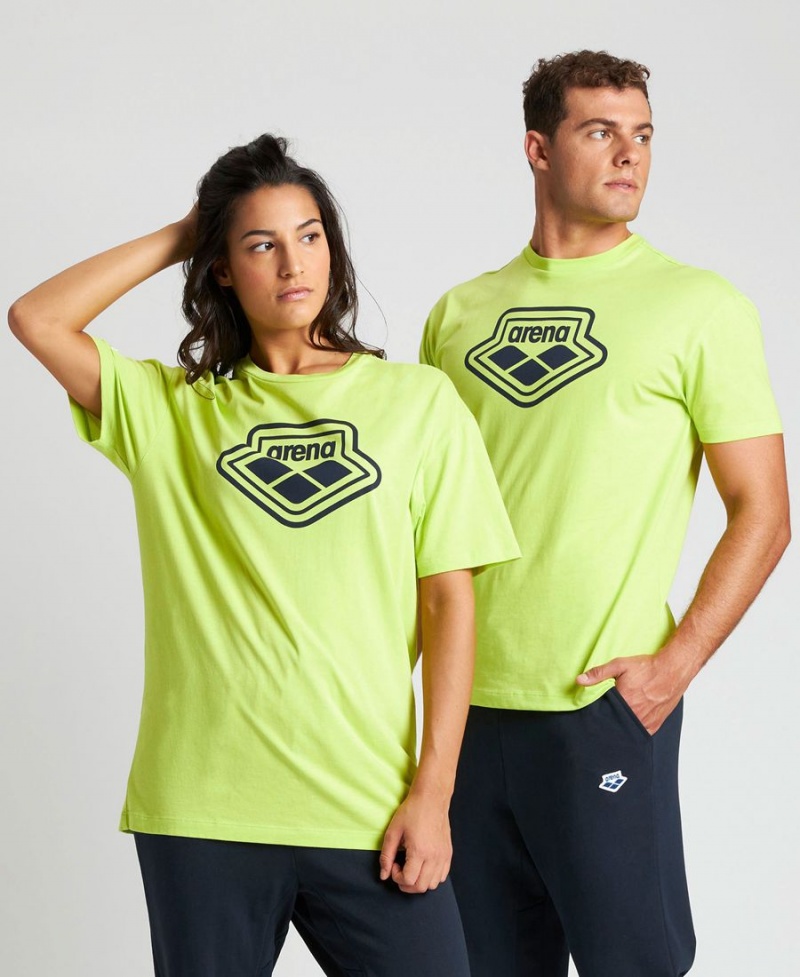 T-Shirt Arena Uni Vert Femme | UBB-02081992