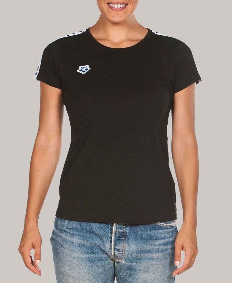 T-Shirt Arena Team Noir Femme | IVN-69603406