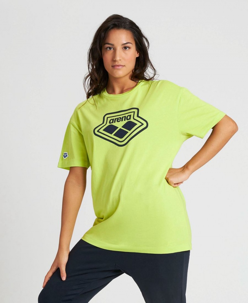 T-Shirt Arena Uni Vert Femme | UBB-02081992