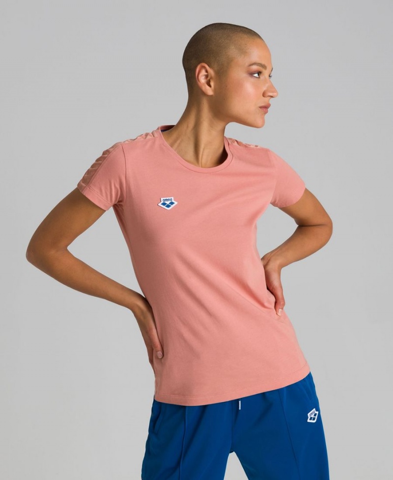 T-Shirt Arena Team Rose Femme | QGJ-16371066