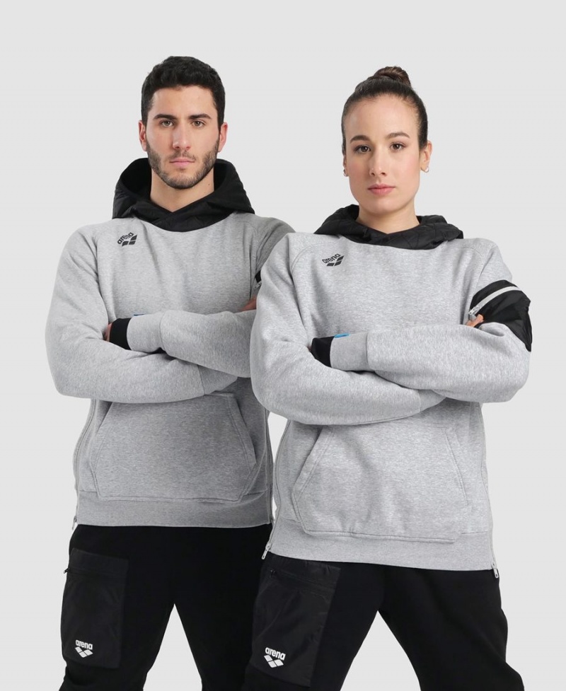 Sweatshirt Arena Encapuchonné Tech Grise Femme | FRS-81507135