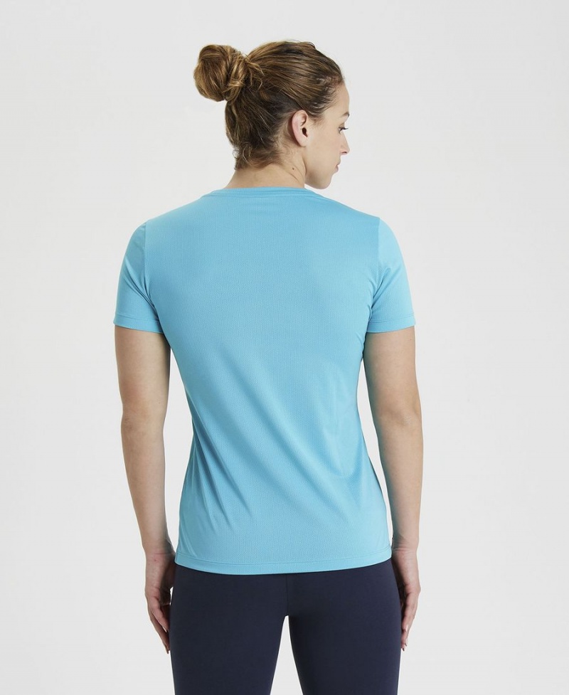 T-Shirt Arena Sport Cool Turquoise Femme | LWC-54678184