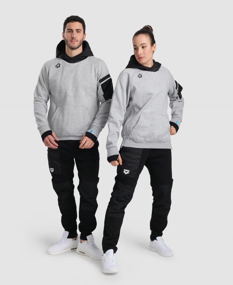 Sweatshirt Arena Encapuchonné Tech Grise Femme | FRS-81507135