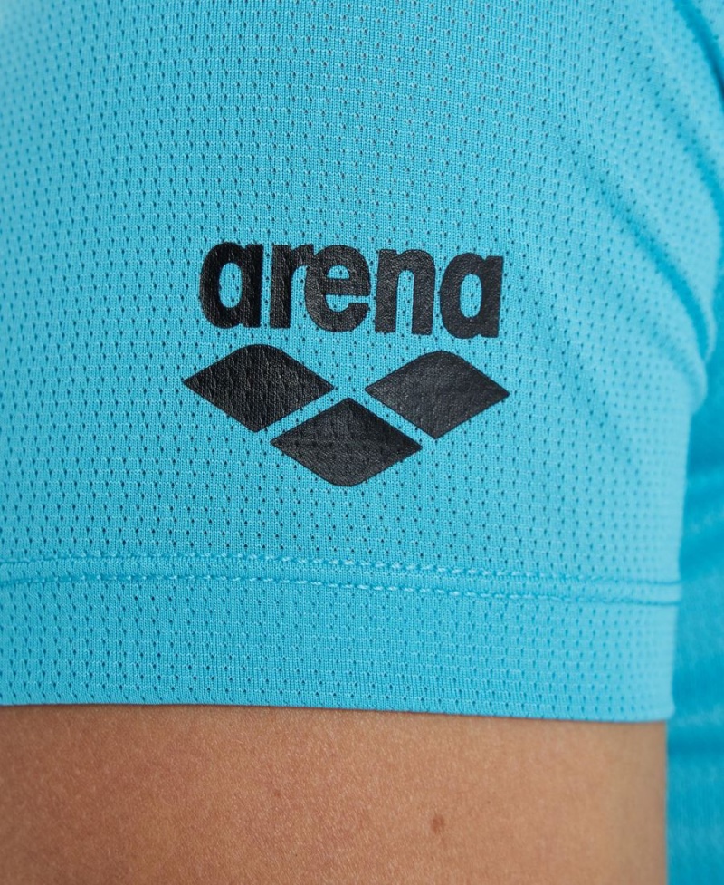 T-Shirt Arena Sport Cool Turquoise Femme | LWC-54678184