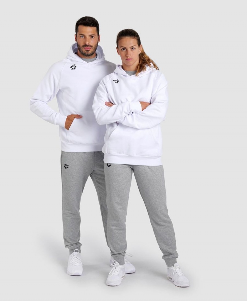 Sweatshirt Arena Team Encapuchonné Panel Blanche Femme | FLI-34893105