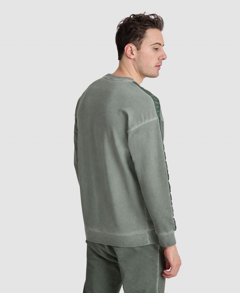 Sweatshirt Arena Icons Oversize Vert Femme | CXO-25114143