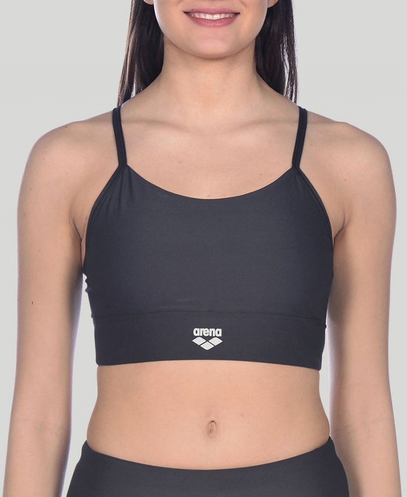 Soutien Gorge Sport Arena Gym Cross Straps Noir Femme | NBB-00897672