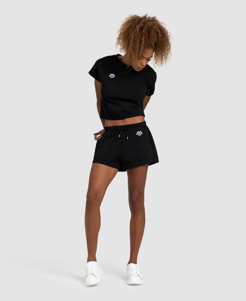 Short Arena Icons Noir Femme | OAS-03734694