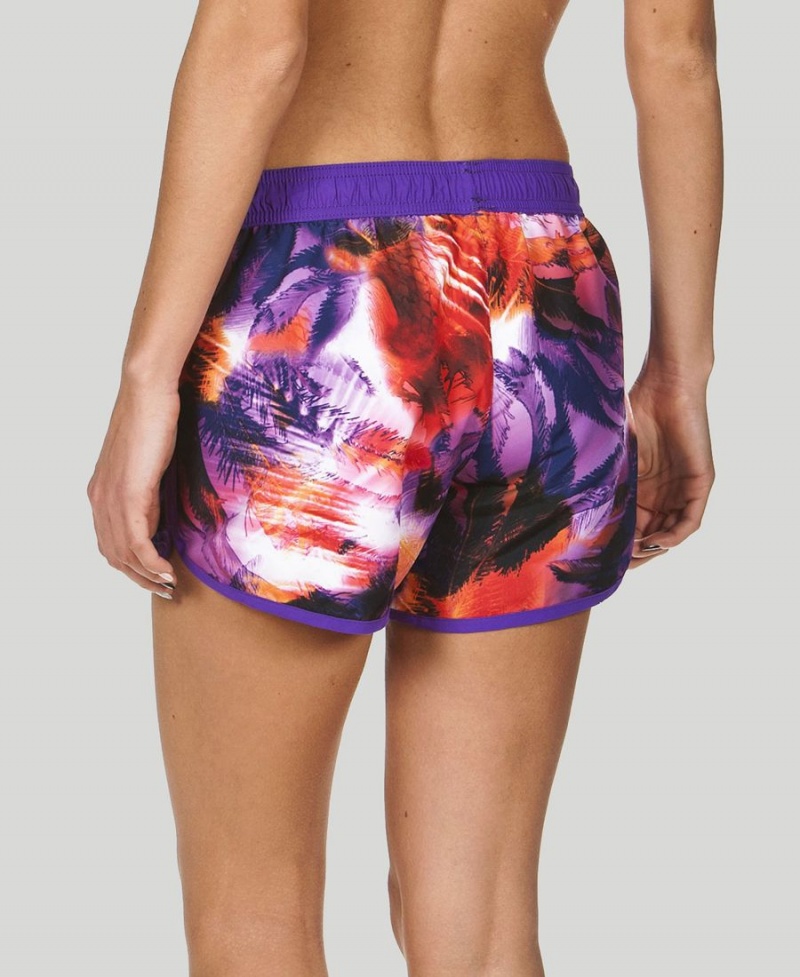 Short Arena Palms Sport Violette Multicolore Femme | IAL-74350749