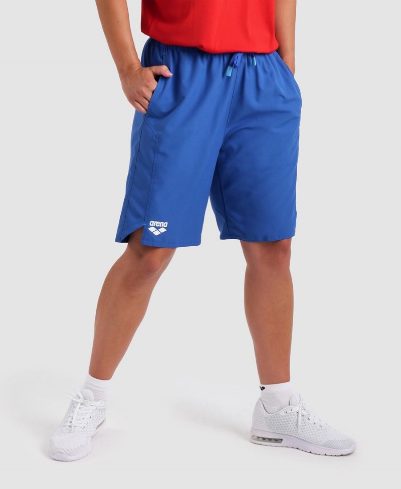 Short Arena Team Bermuda Bleu Femme | XKM-44031778