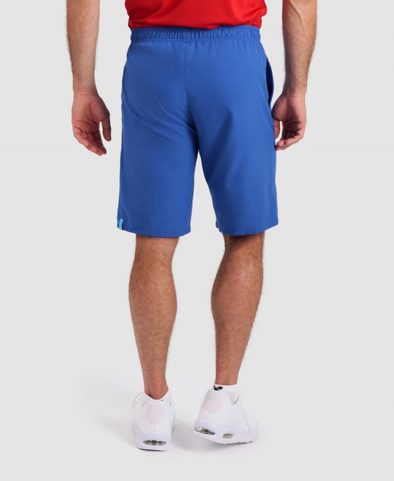 Short Arena Team Bermuda Bleu Femme | XKM-44031778