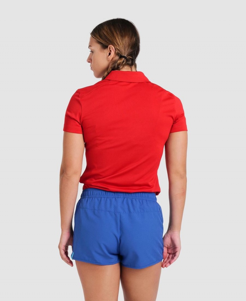 Short Arena Team Solid Bleu Femme | IUB-63738732