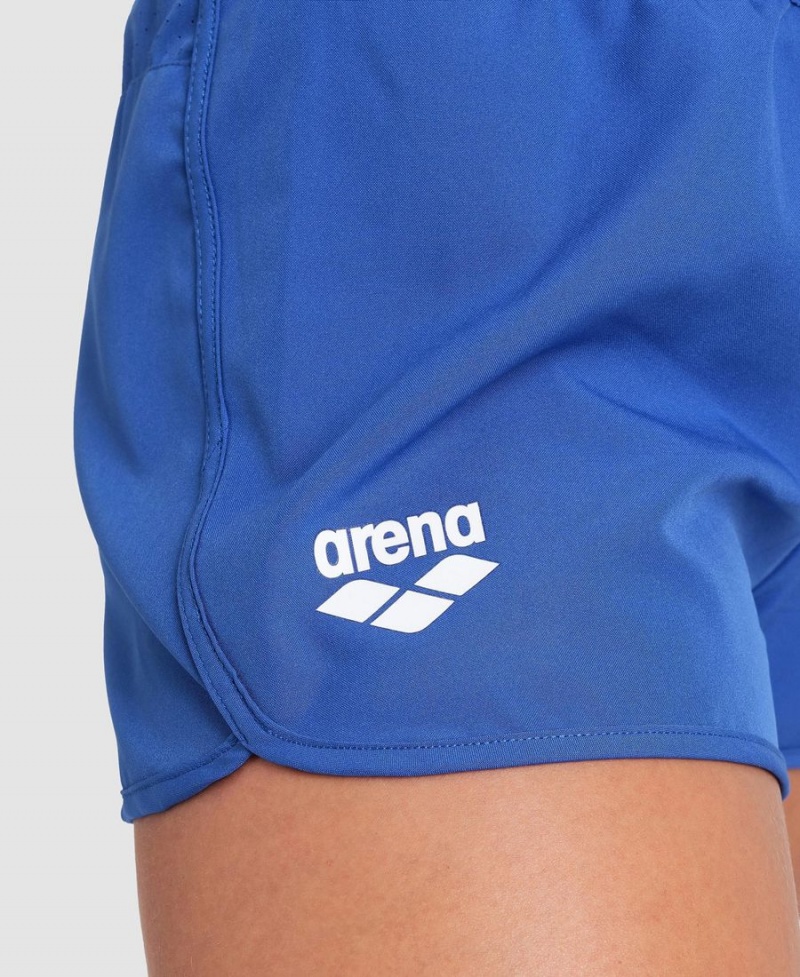 Short Arena Team Solid Bleu Femme | IUB-63738732