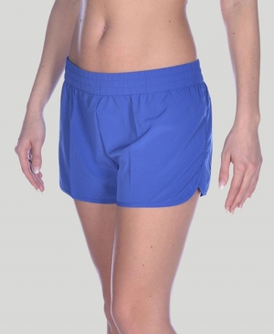 Short Arena Team Line Bleu Femme | EUP-66740548