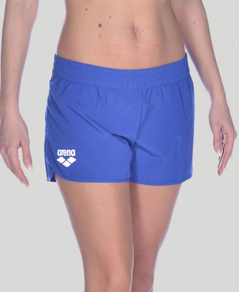 Short Arena Team Line Bleu Femme | EUP-66740548