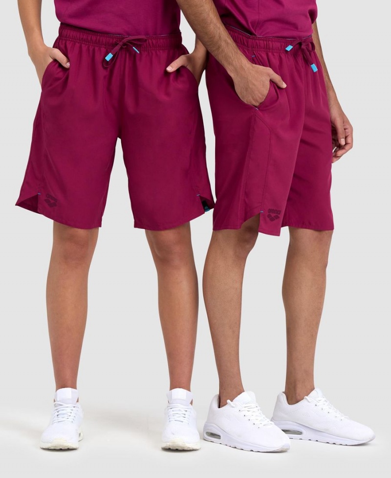 Short Arena Team Bermuda Bordeaux Femme | YND-60200872