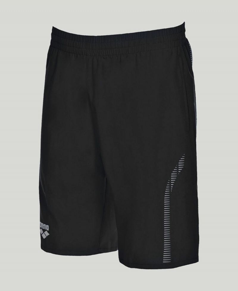 Short Arena Team Line Bermuda Noir Femme | FLG-77152227