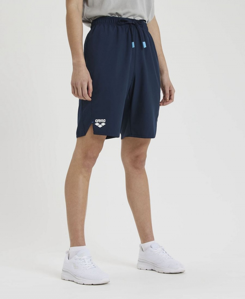 Short Arena Team Bermuda Bleu Marine Femme | EFN-59940083