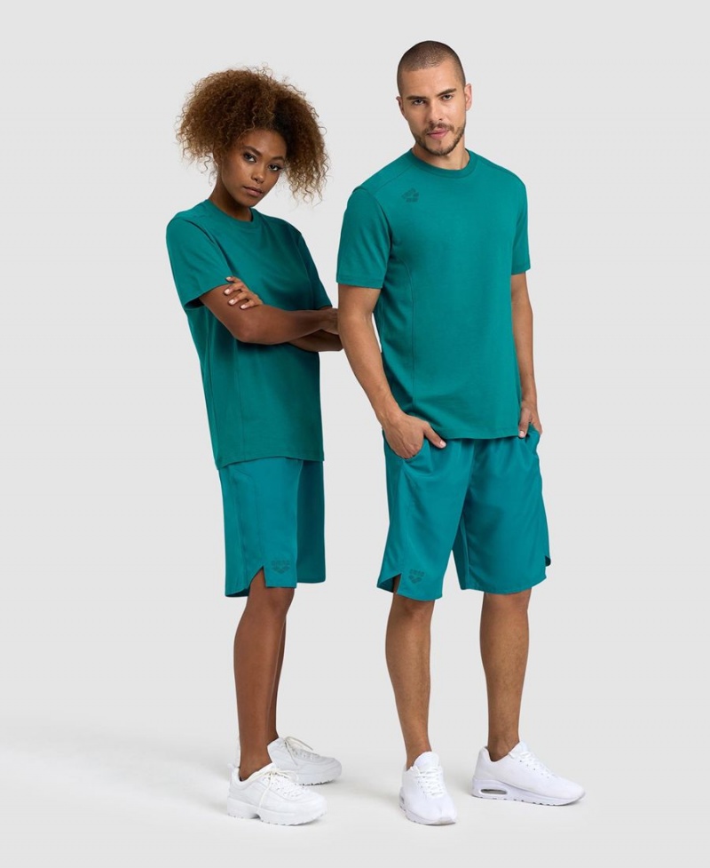 Short Arena Team Bermuda Vert Femme | GQN-23481711