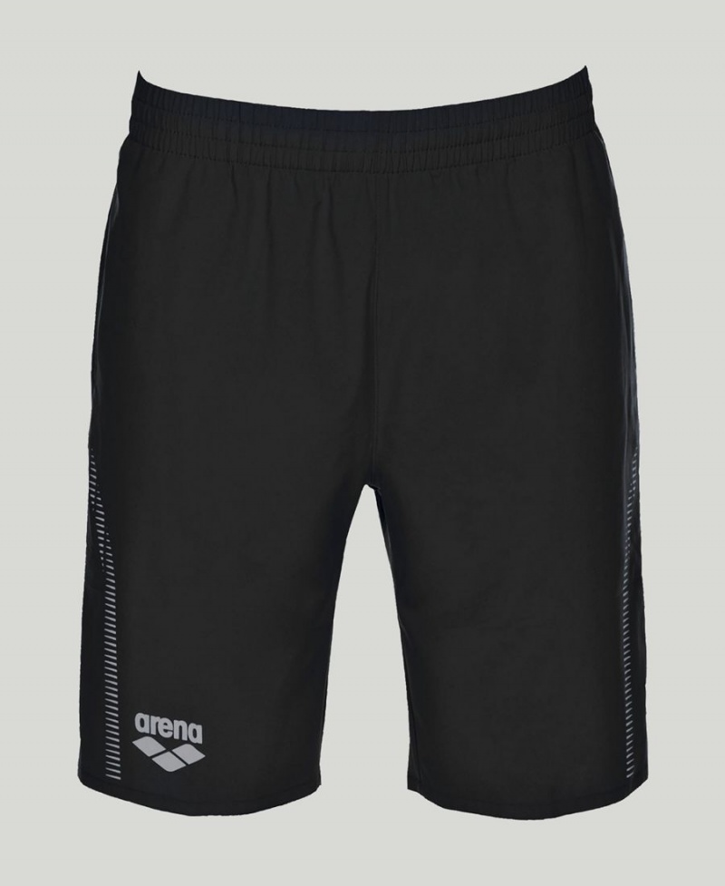 Short Arena Team Line Bermuda Noir Femme | FLG-77152227