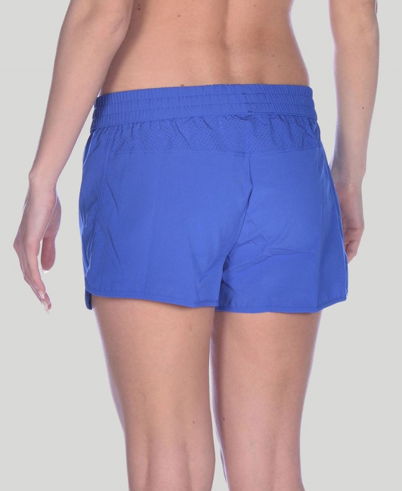 Short Arena Team Line Bleu Femme | EUP-66740548