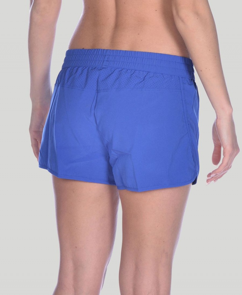 Short Arena Team Line Bleu Femme | EUP-66740548