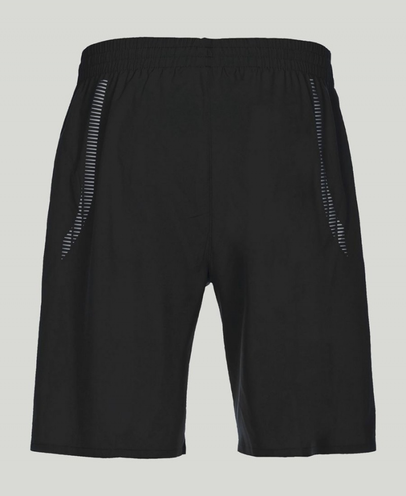 Short Arena Team Line Bermuda Noir Femme | FLG-77152227