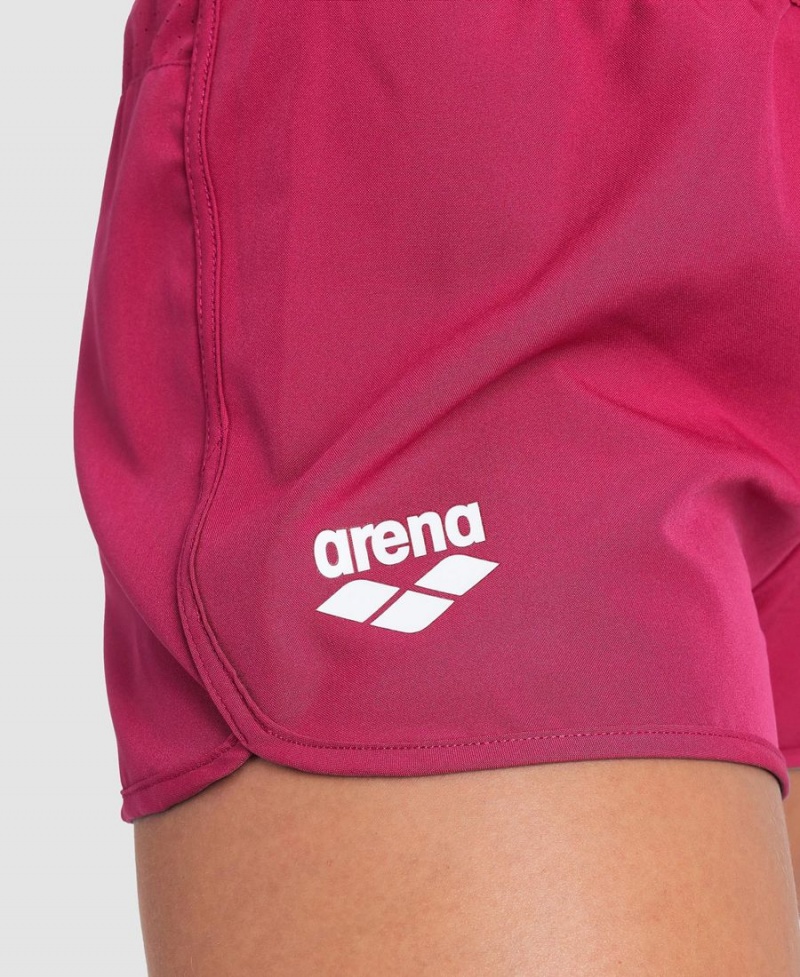 Short Arena Team Solid Rose Femme | VXL-43623687