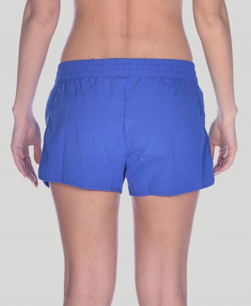 Short Arena Team Line Bleu Femme | EUP-66740548