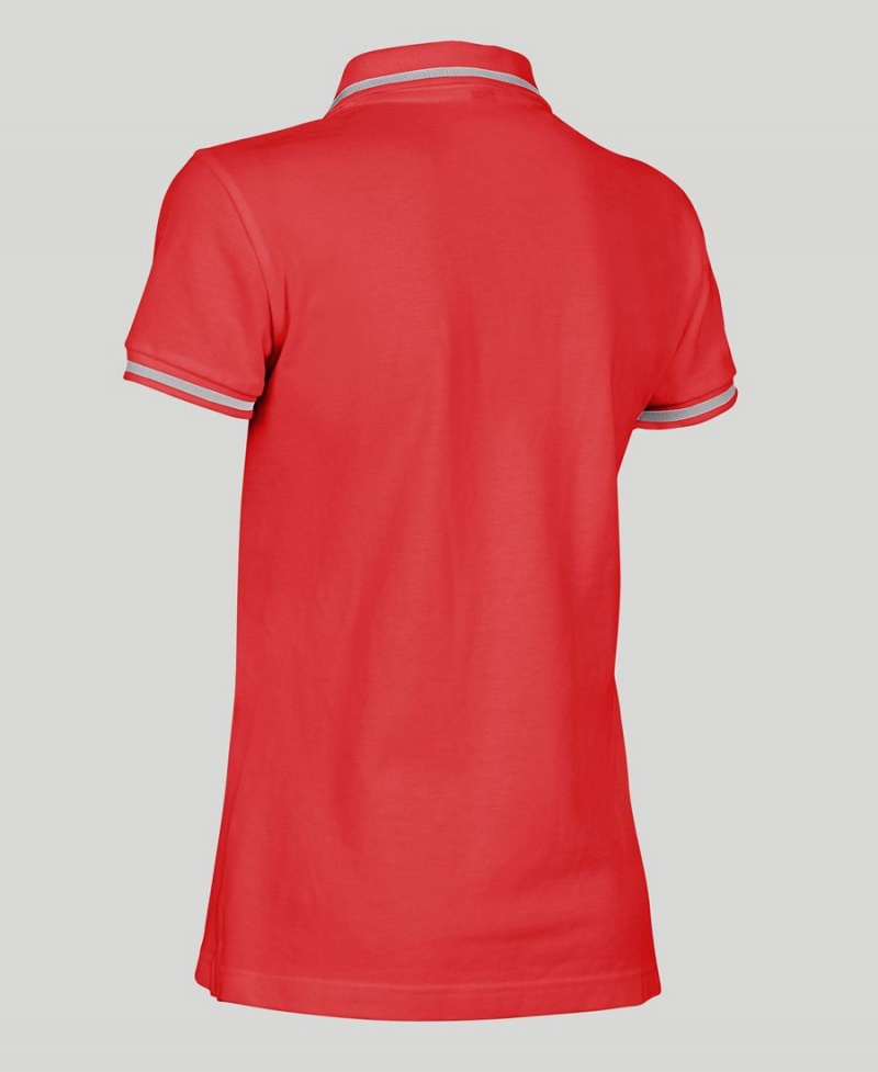 Polo Arena Team Line Corta Sleeve Rouge Femme | BYS-39670694