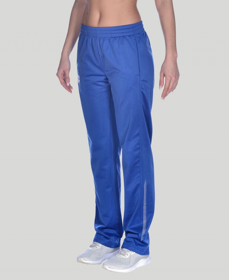 Pantalon Arena Team Line Tricoté Poly Bleu Femme | DEQ-66644705