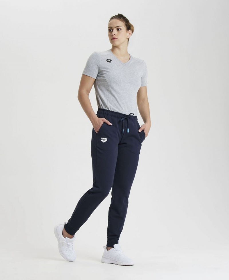 Pantalon Arena Solid Team Bleu Marine Femme | XAJ-11864836