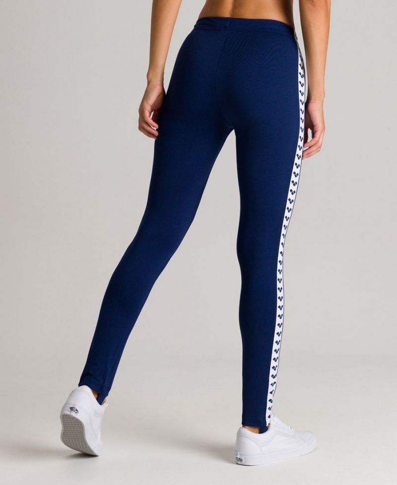 Pantalon Arena Caroline Team Bleu Marine Blanche Femme | QRM-94090684