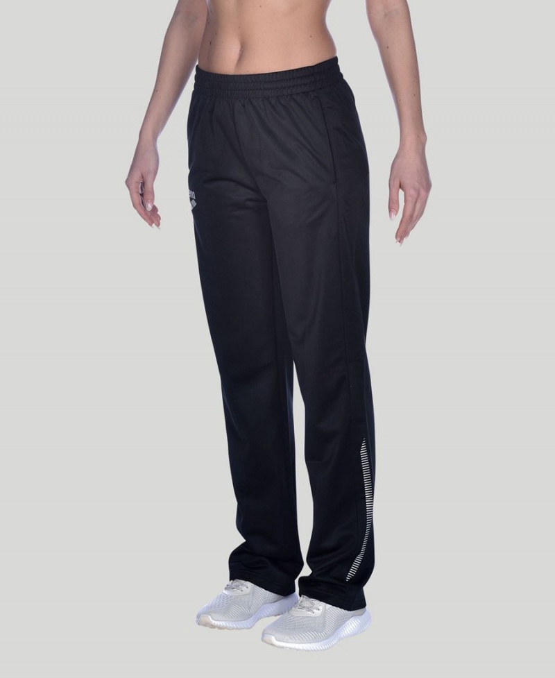 Pantalon Arena Team Line Tricoté Poly Noir Femme | MRA-56774452