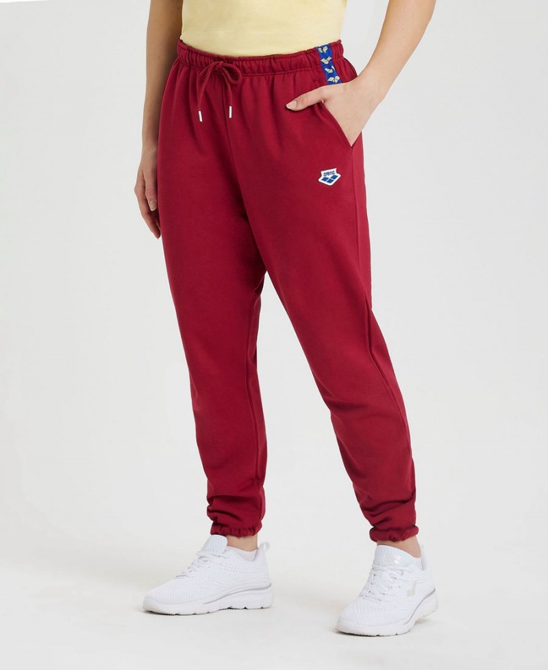 Pantalon Arena Icons Solid Bordeaux Femme | YOO-52165995