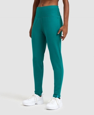 Pantalon Arena Fleece Solid Vert Femme | TFF-71051992